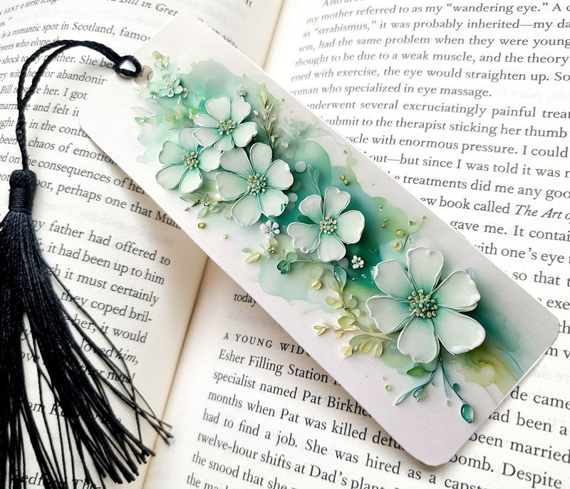 Floral Bookmarks in 43 Stunning Colours – Perfect Gift for Book Lovers