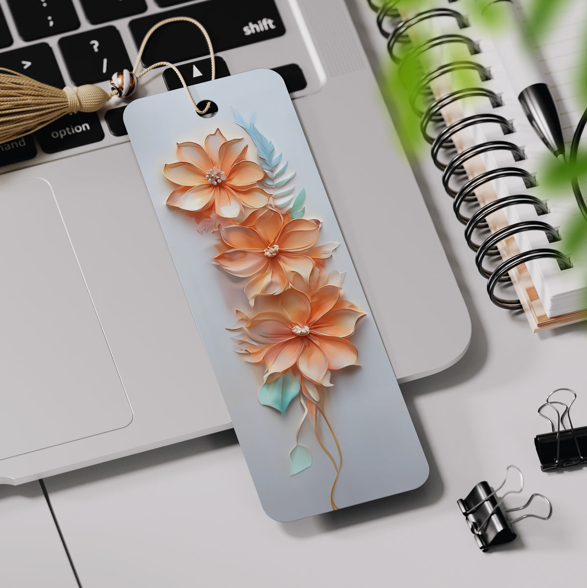 Floral Bookmarks in 43 Stunning Colours – Perfect Gift for Book Lovers