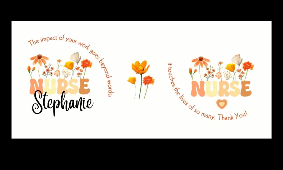 Personalised Nurse Mug - Beautiful Quote