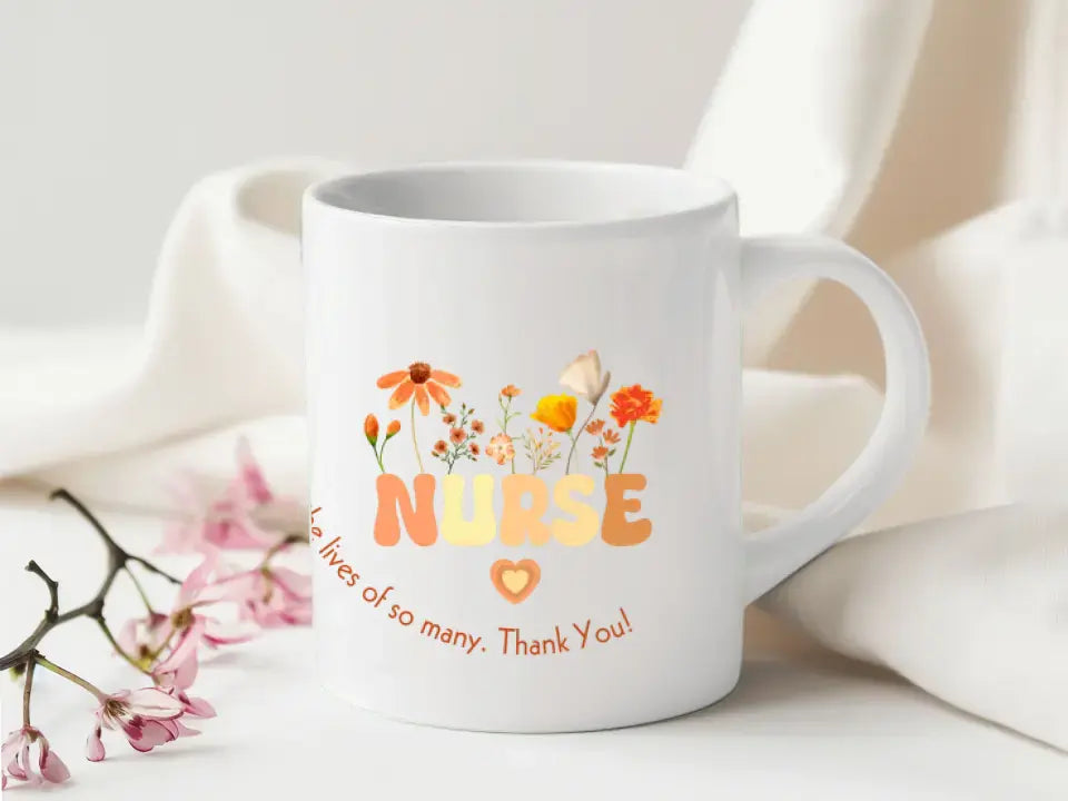 Personalised Nurse Mug - Beautiful Quote