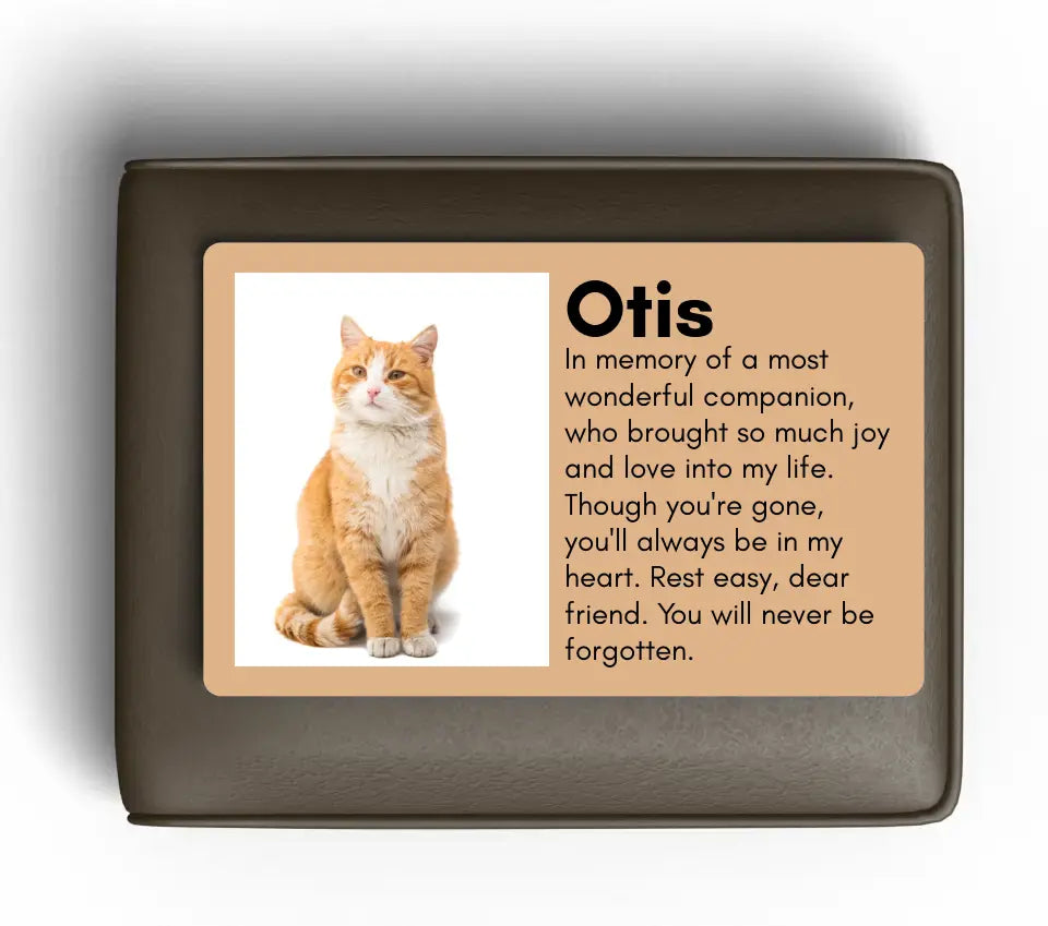 So Sorry For Your Loss - Pet Memorial Wallet Card