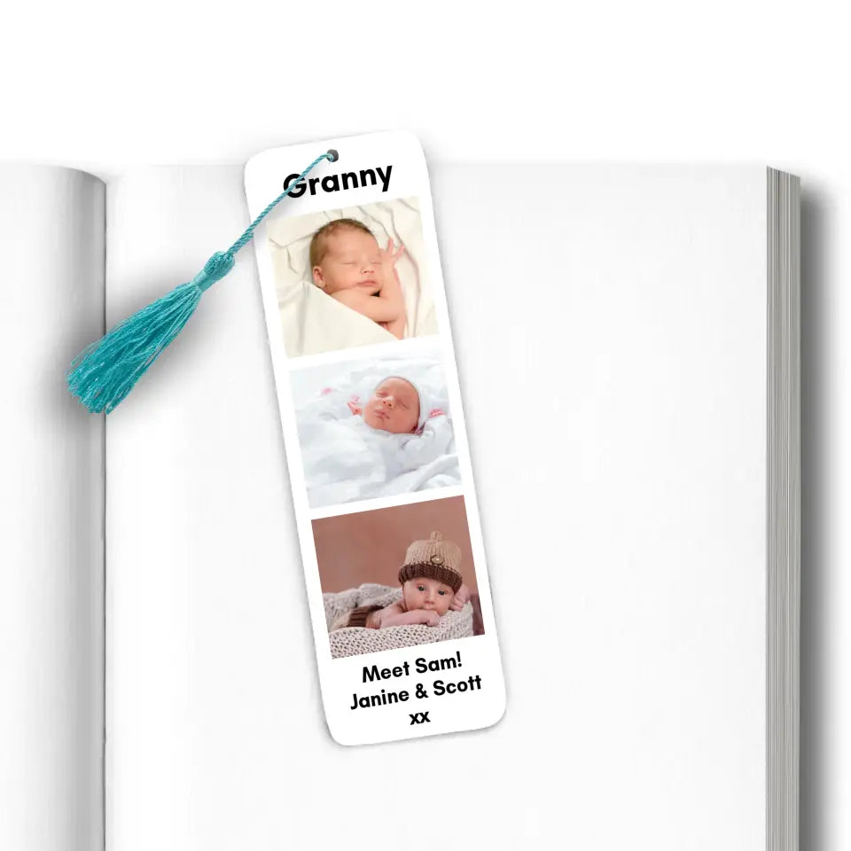 Create Memories with Our Custom Photo Bookmark