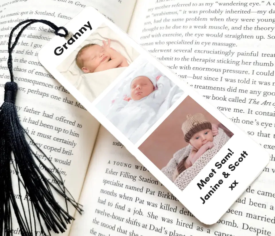 Create Memories with Our Custom Photo Bookmark