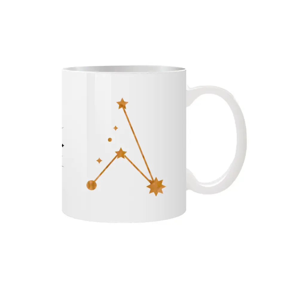 Birth Sign and Celestial Initial Mug