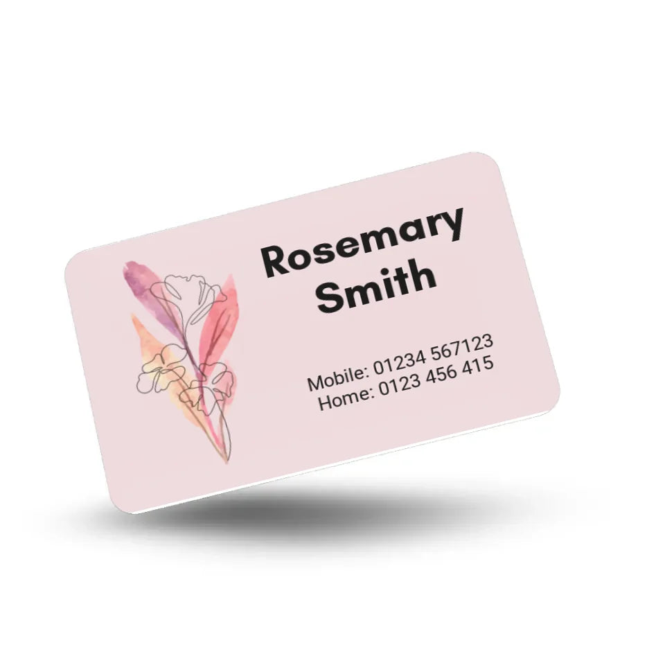 Stay Safe and Connected: Personalised Metal Wallet Cards for Emergencies