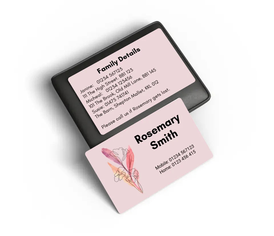 Stay Safe and Connected: Personalised Metal Wallet Cards for Emergencies