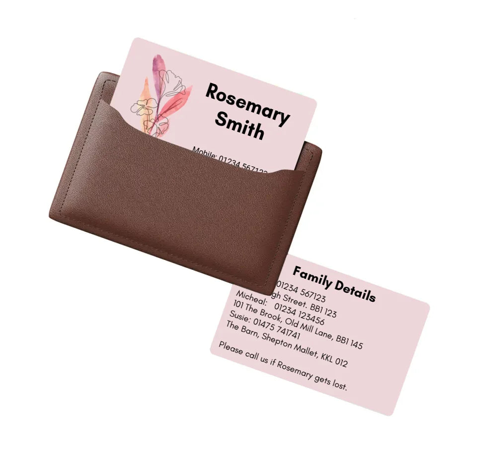 Stay Safe and Connected: Personalised Metal Wallet Cards for Emergencies
