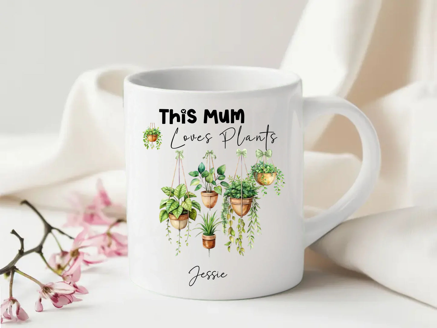 This Mum Loves Plants Custom Mug