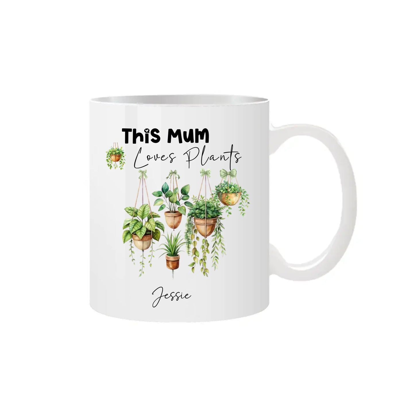 This Mum Loves Plants Custom Mug
