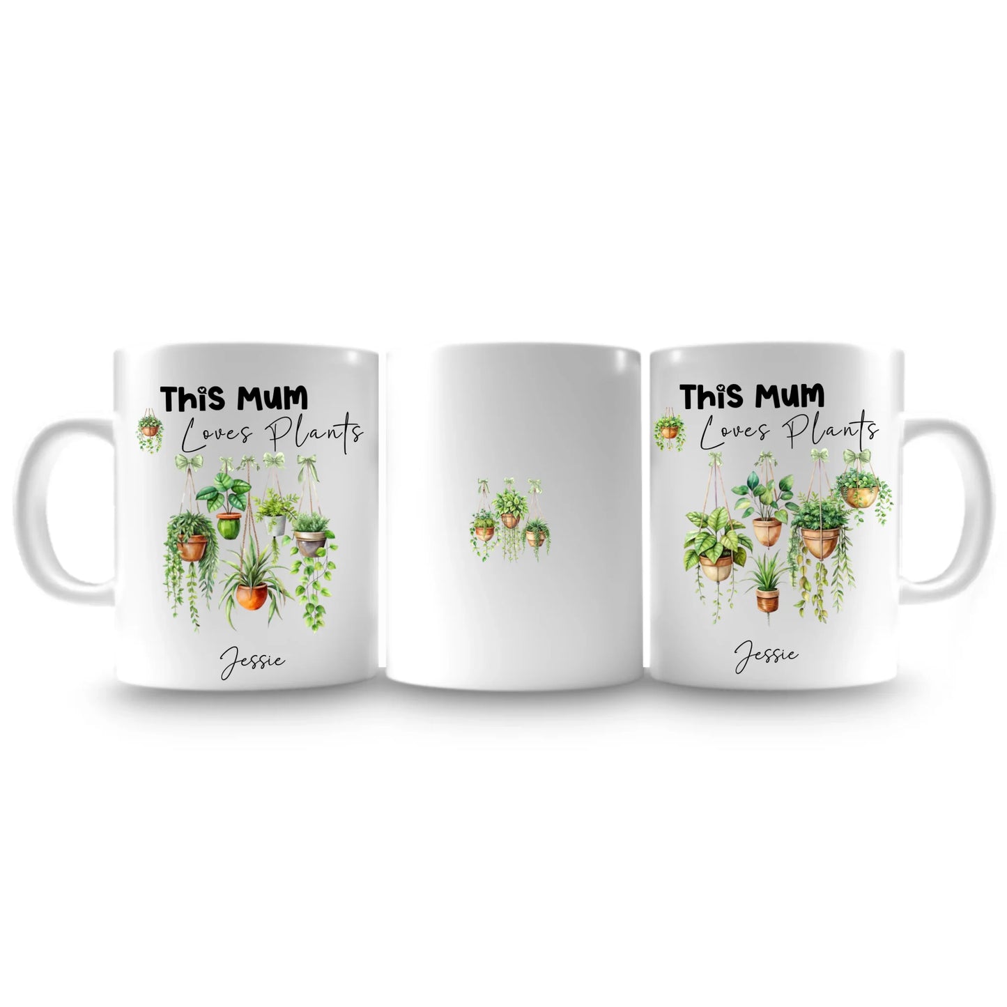 This Mum Loves Plants Custom Mug