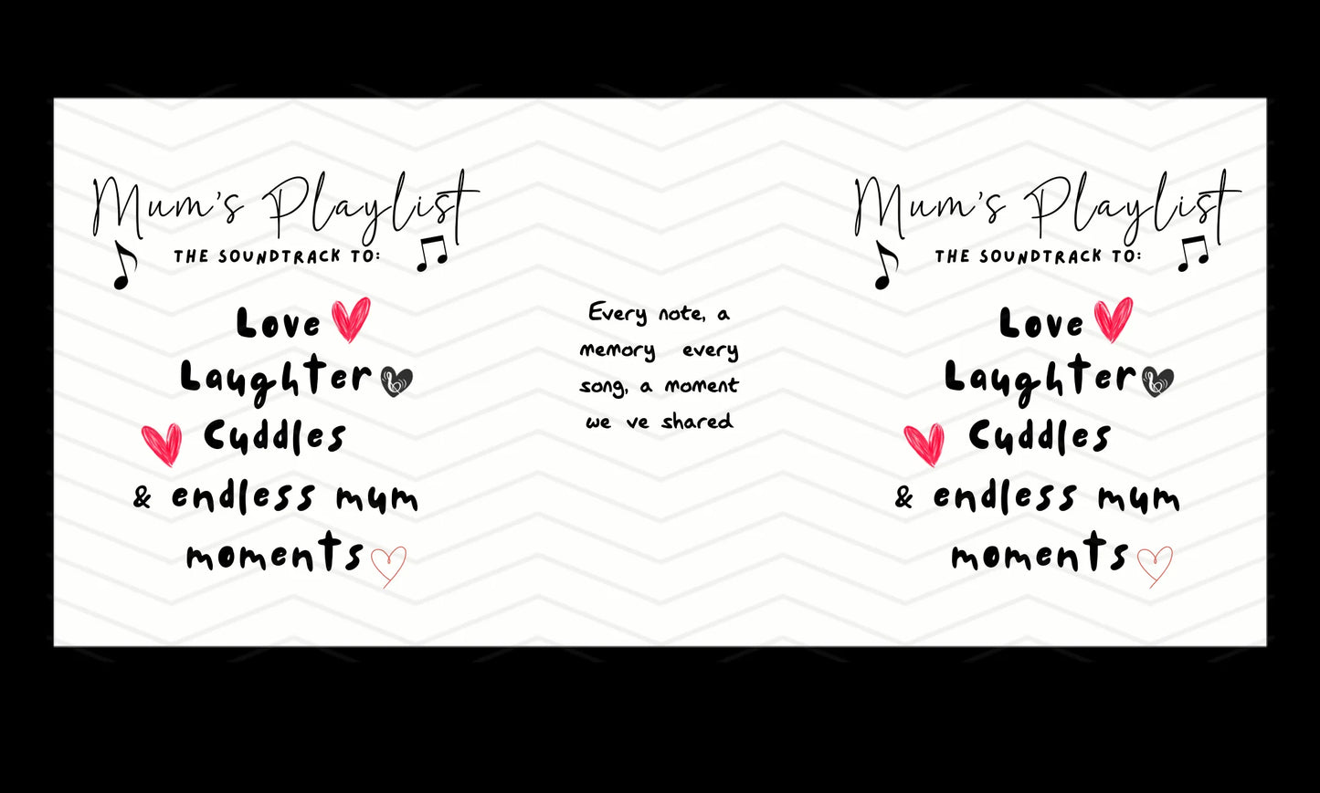 Mum Dad Music Song Playlist Mug - Family Love Gift