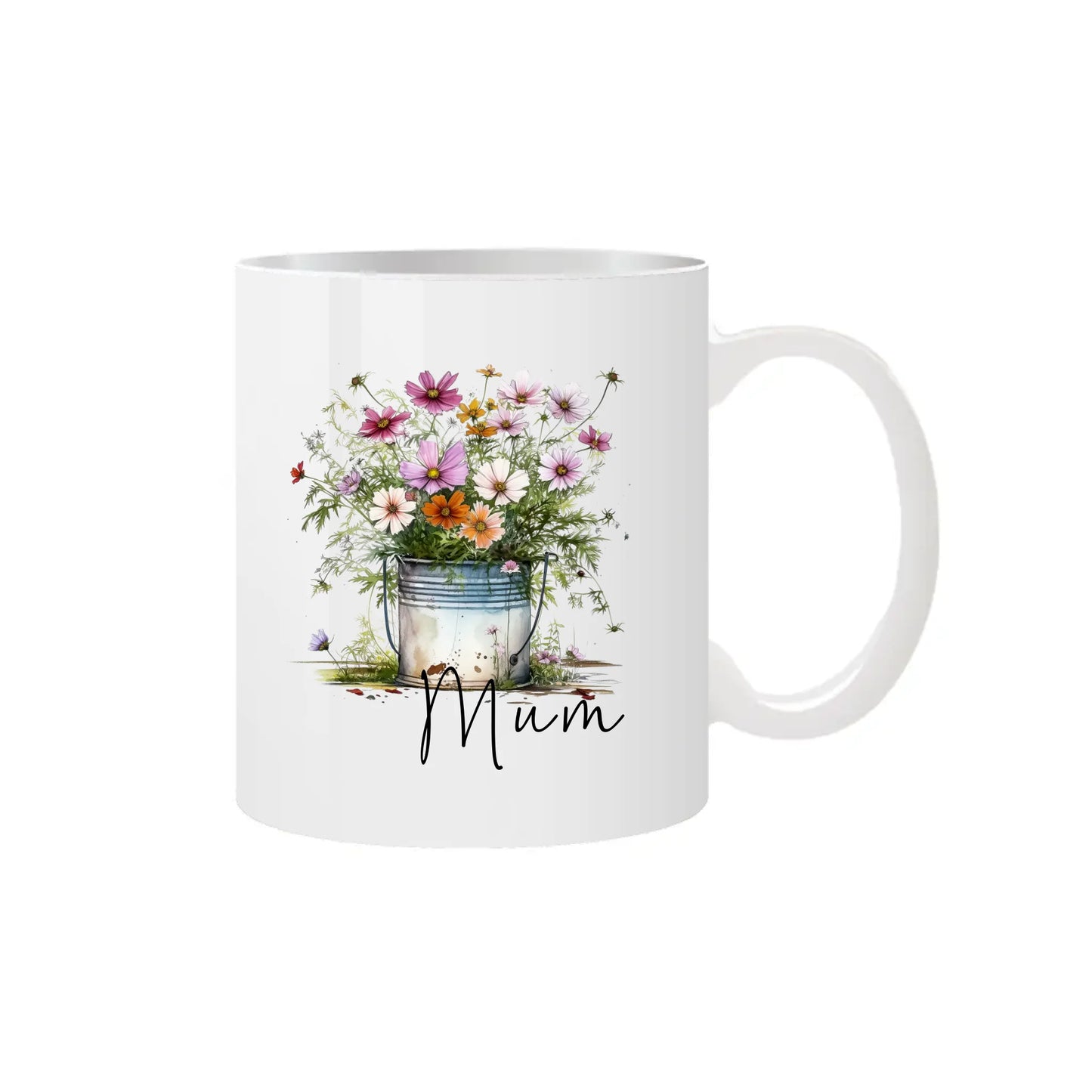 Wildflowers Floral Name Mum Mug
