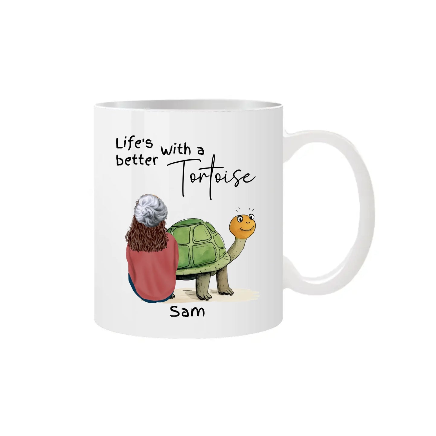 Life's Better with a Tortoise Personalised Mug