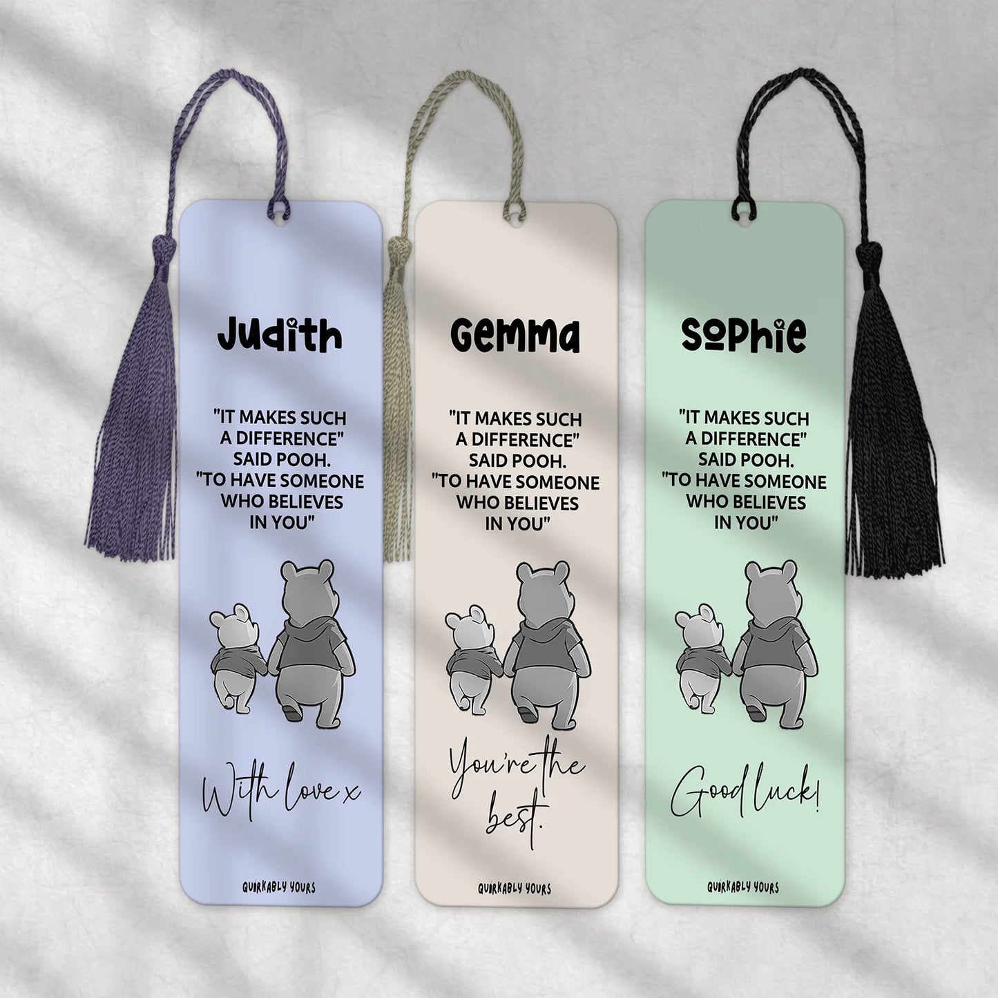 Personalised Thank You Bookmark for Teachers