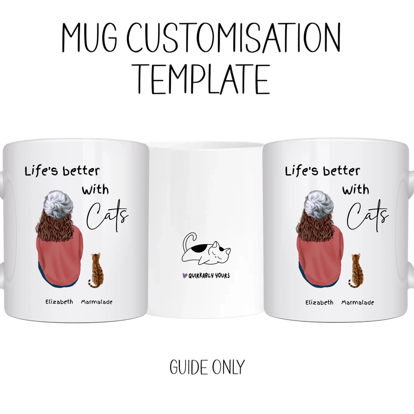 Mug Customisation template