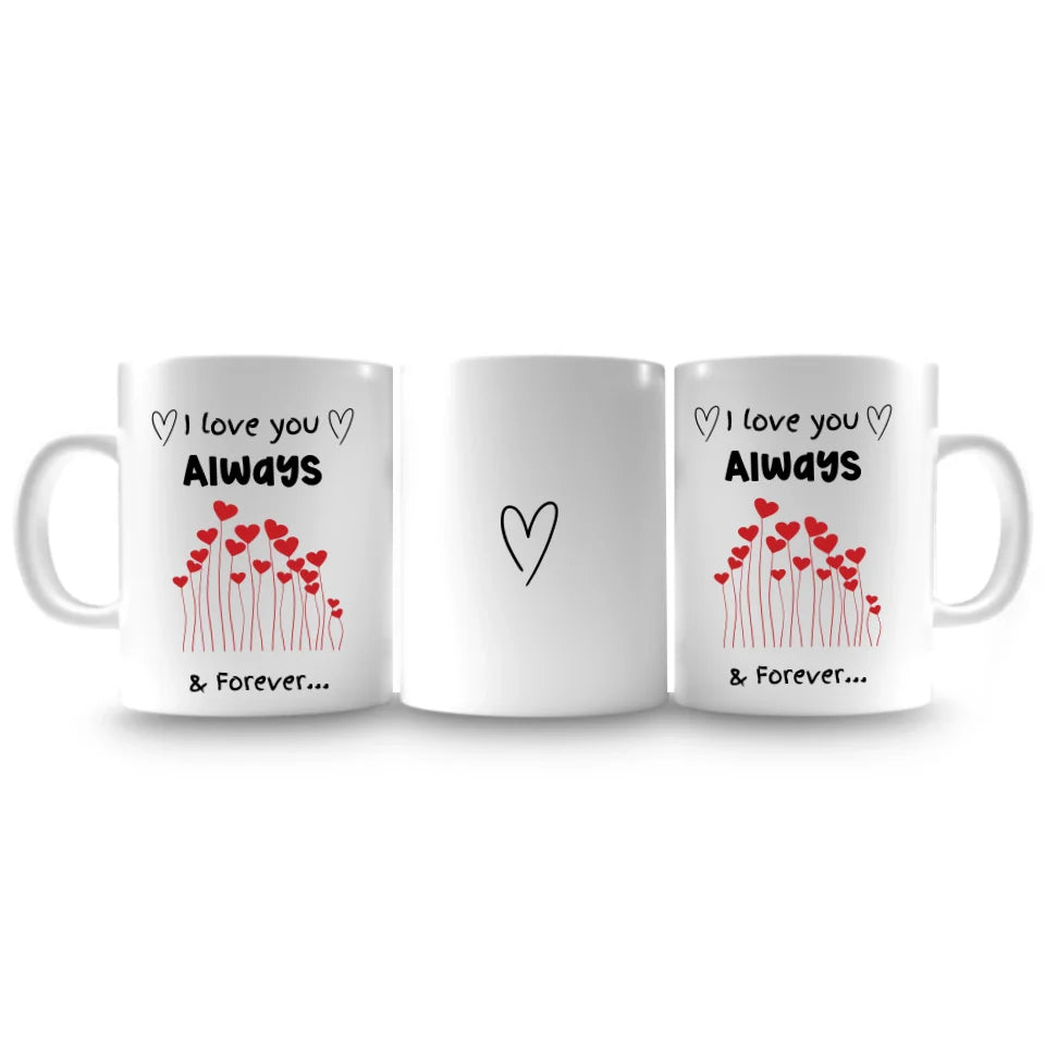 Love Mug with Heart Strings