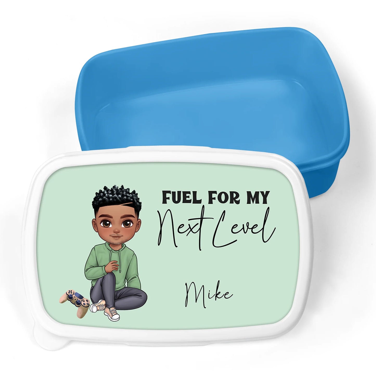 Personalised lunch box teen boy