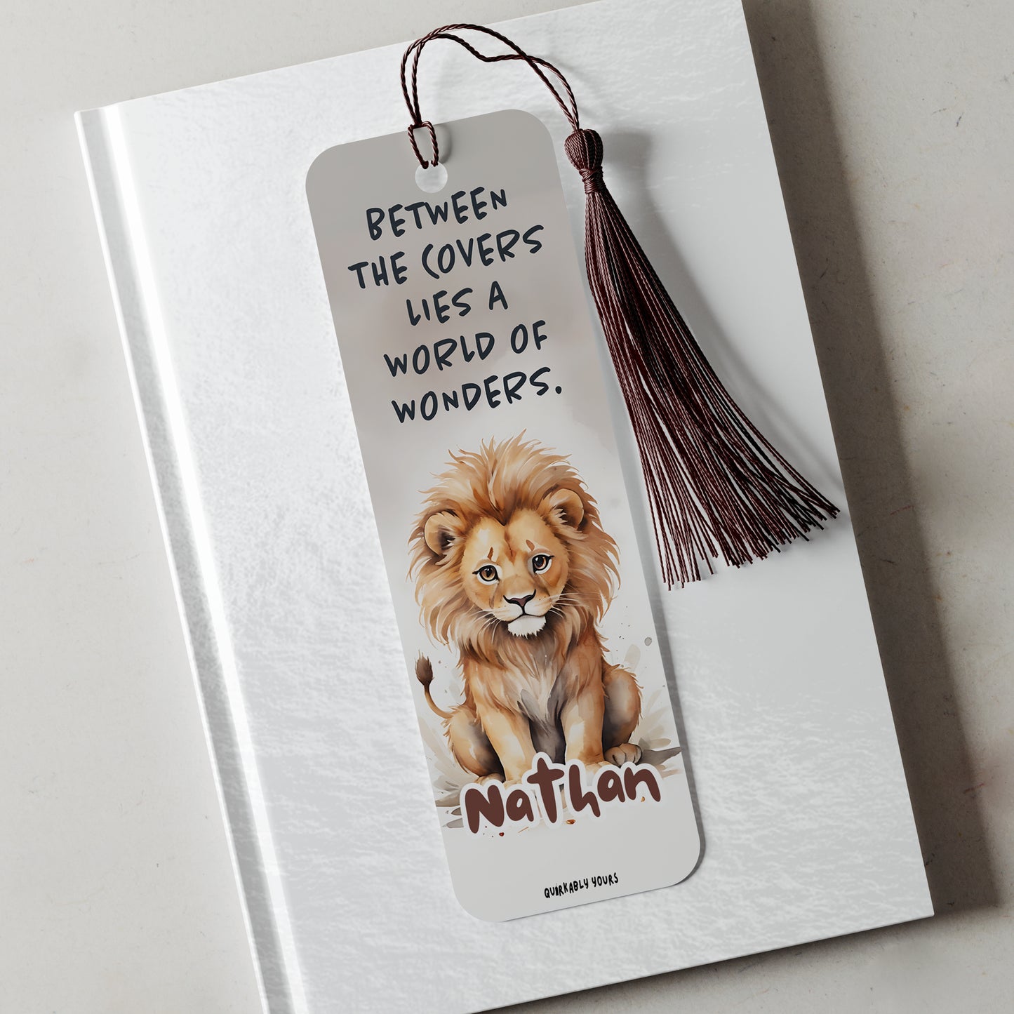 Cute Lion Bookmark – Perfect Gift for Bookworms