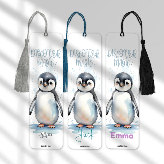 Quirky Penguin's Magic Discovery Bookmark – The Perfect Gift for Book Lovers