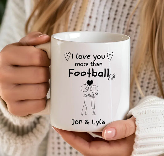 Personalised Football Lover Mug
