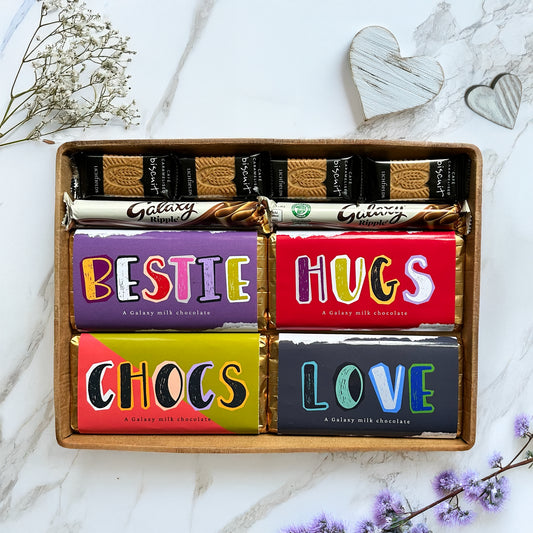 best friend chocolate letterbox gift