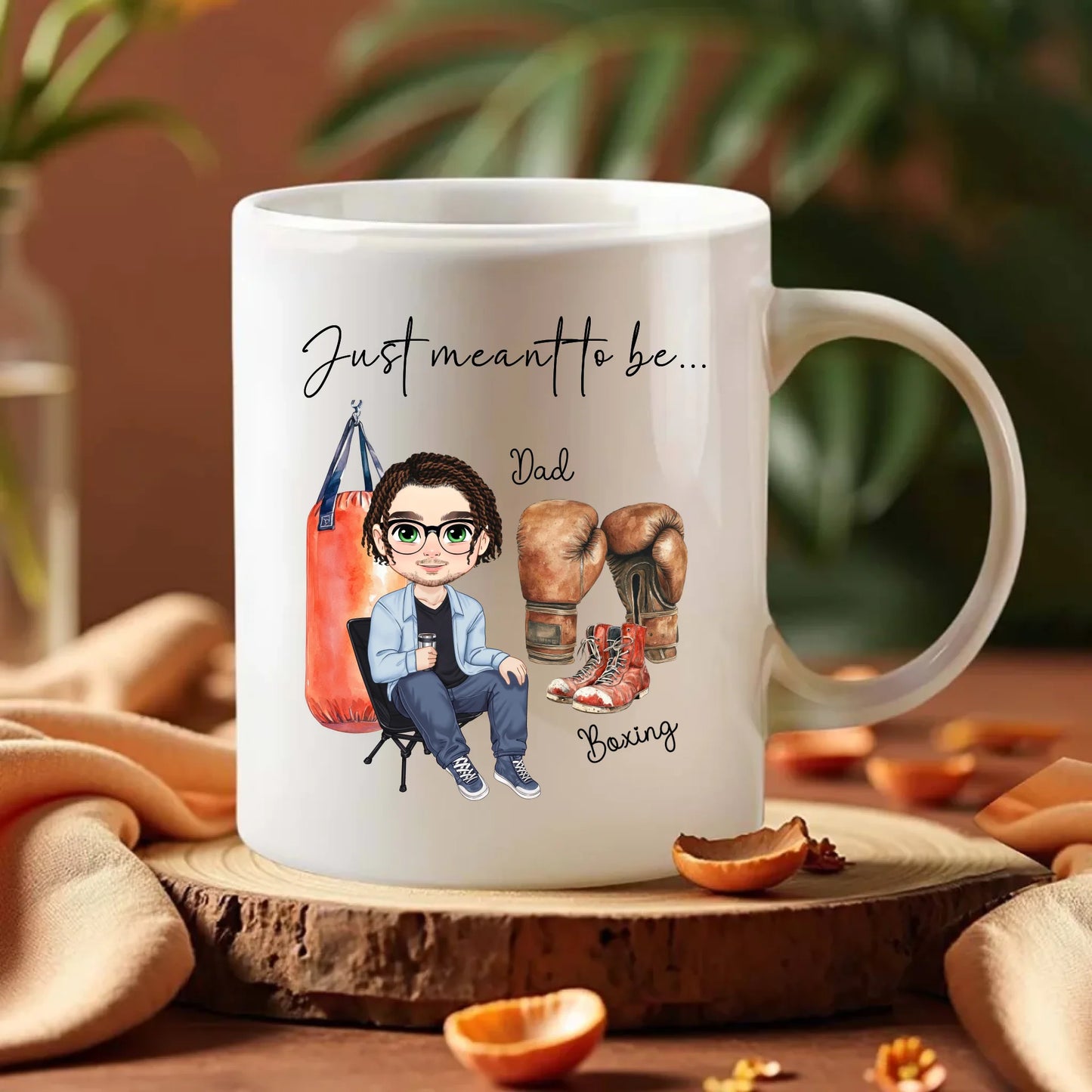 custom gift for boxer dad