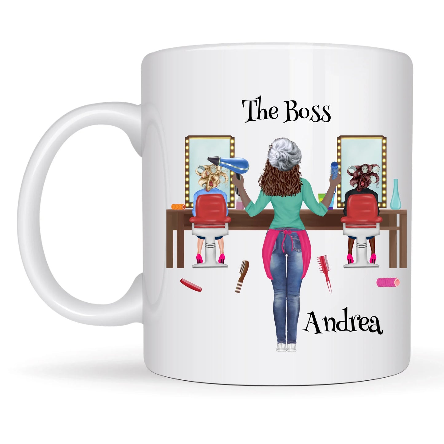 Hair stylist graduation mug