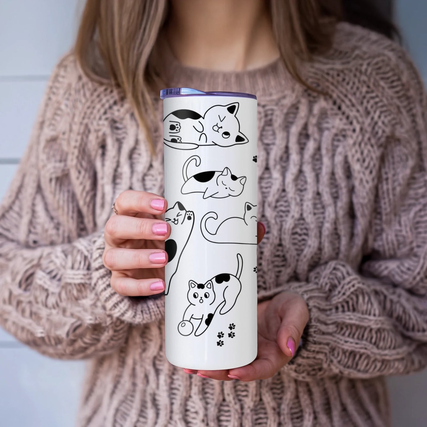 insulated drinks bottle cats