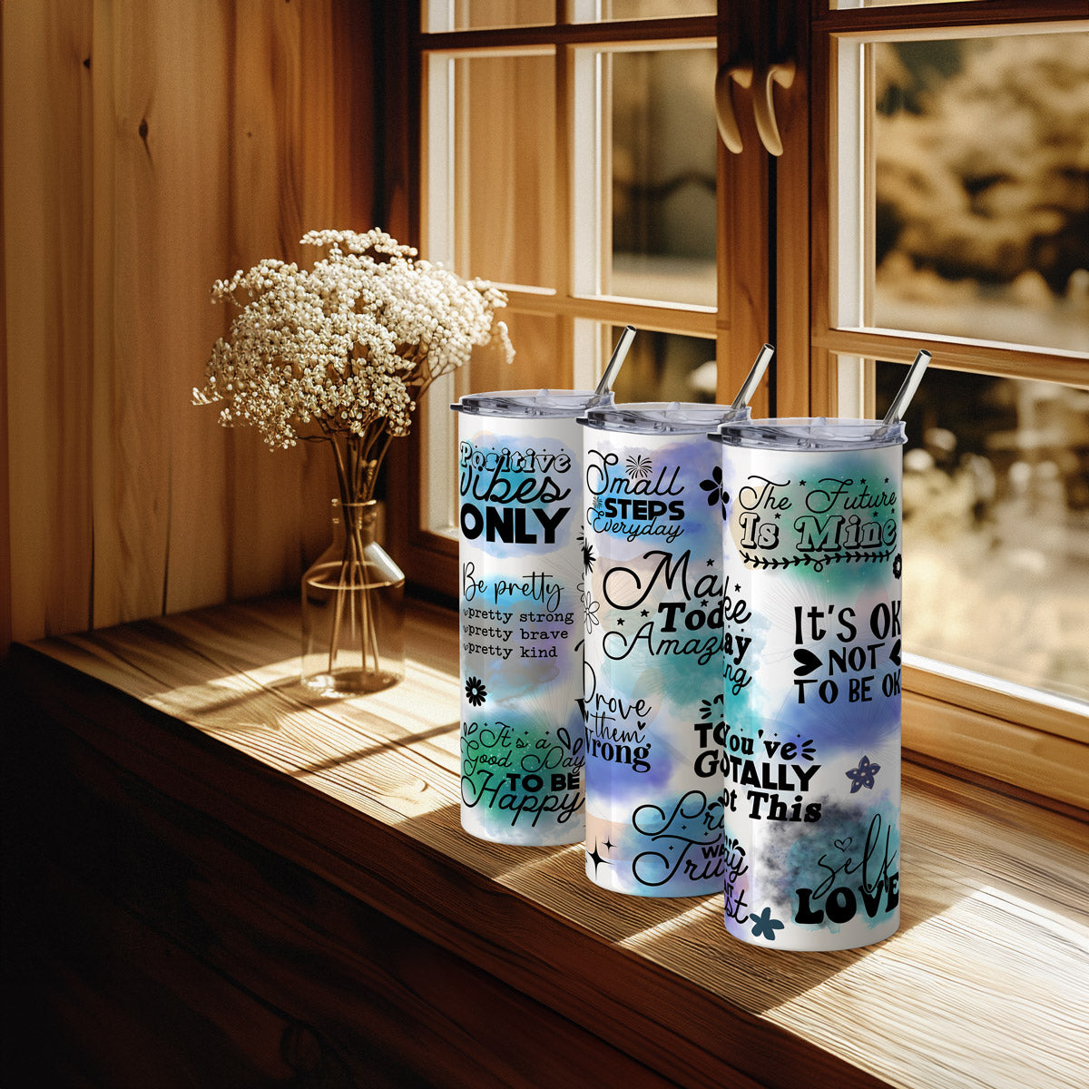 Colourful motivational drinks mug – perfect gift idea
