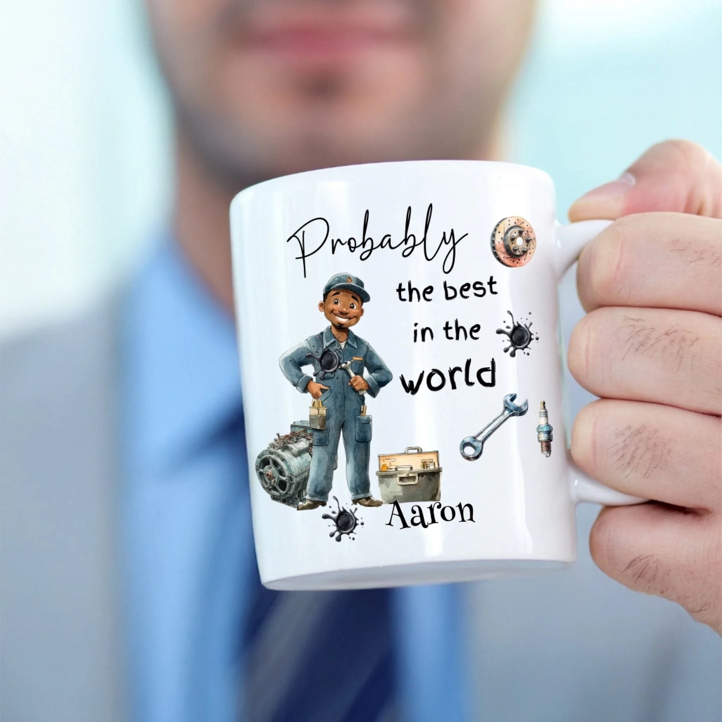 Funny mug – good gift for mechanic or car enthusiast