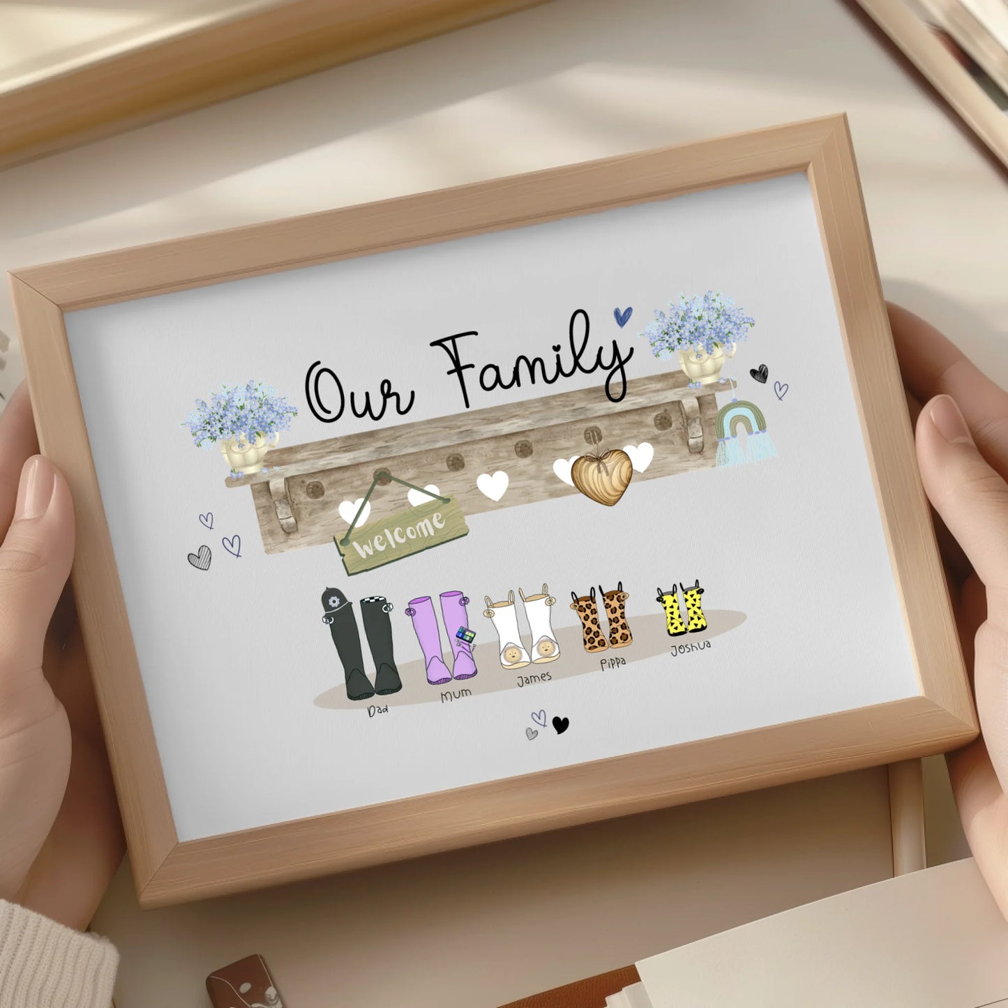 Thoughtful home decor gift for family