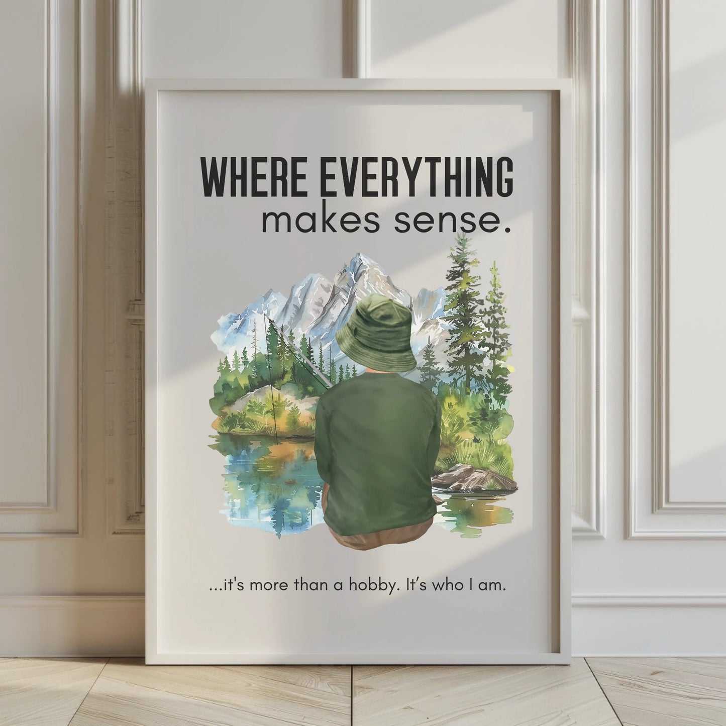 custom outdoor hobby artwork for men