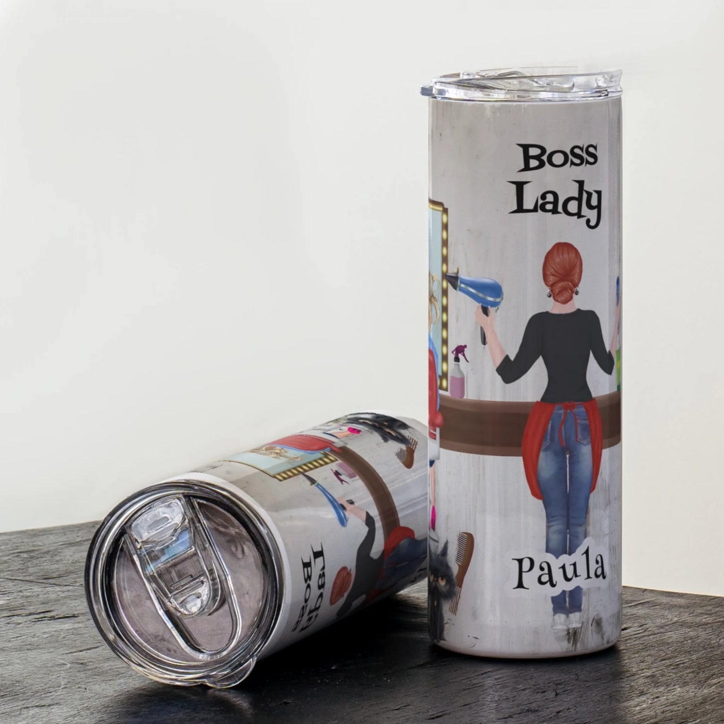 Personalised cup for salon worker gift