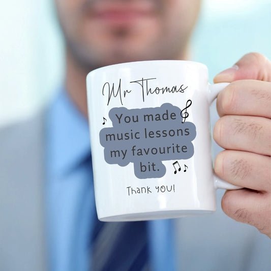 music teacher gift from pupil