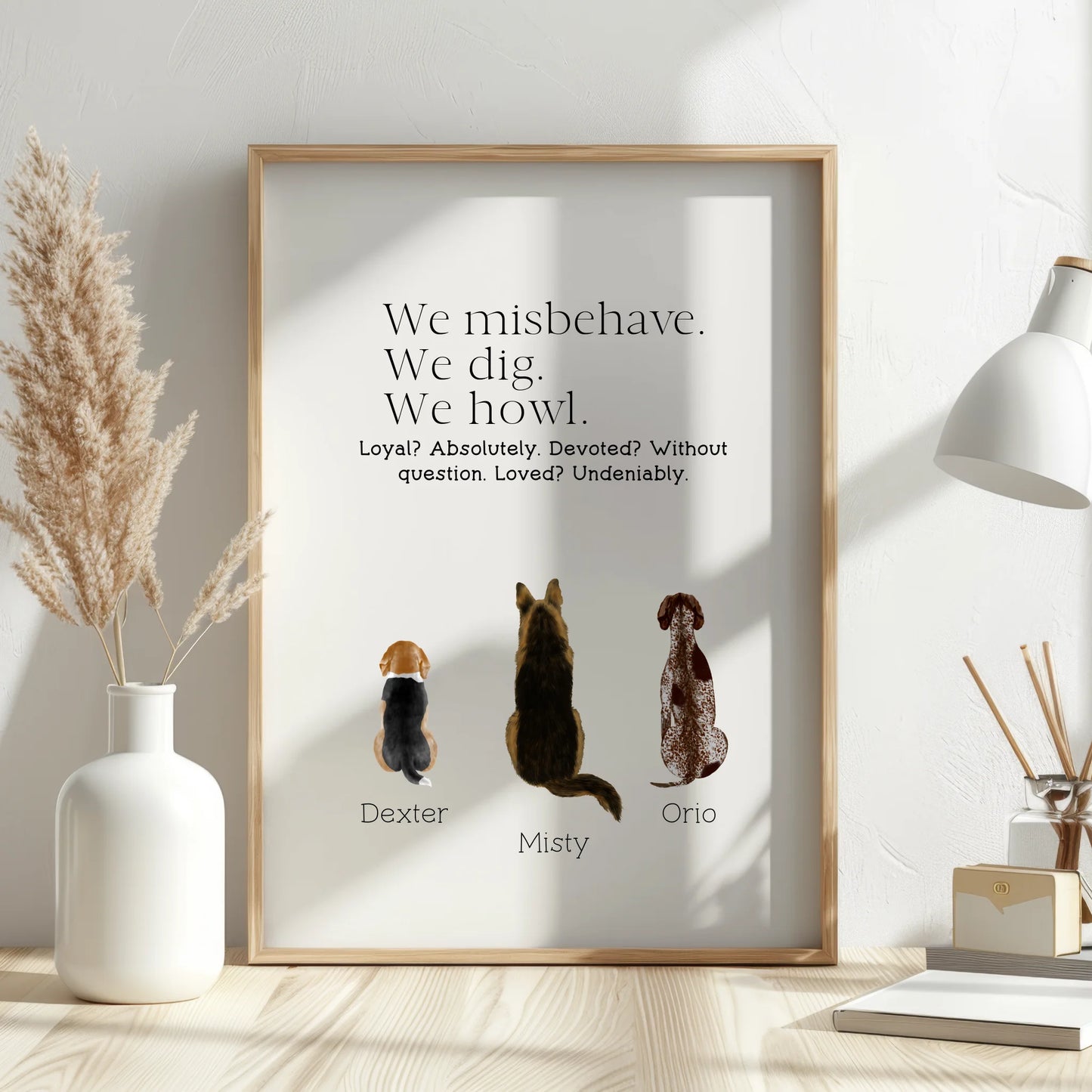 dog print for pet parents