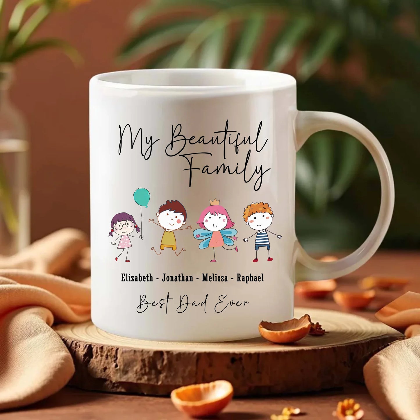 Funny family mug with quote