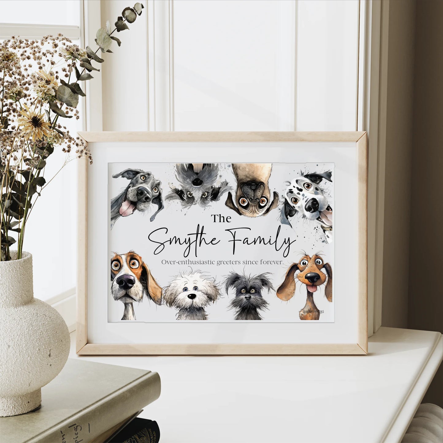Dog Family Wall Decor