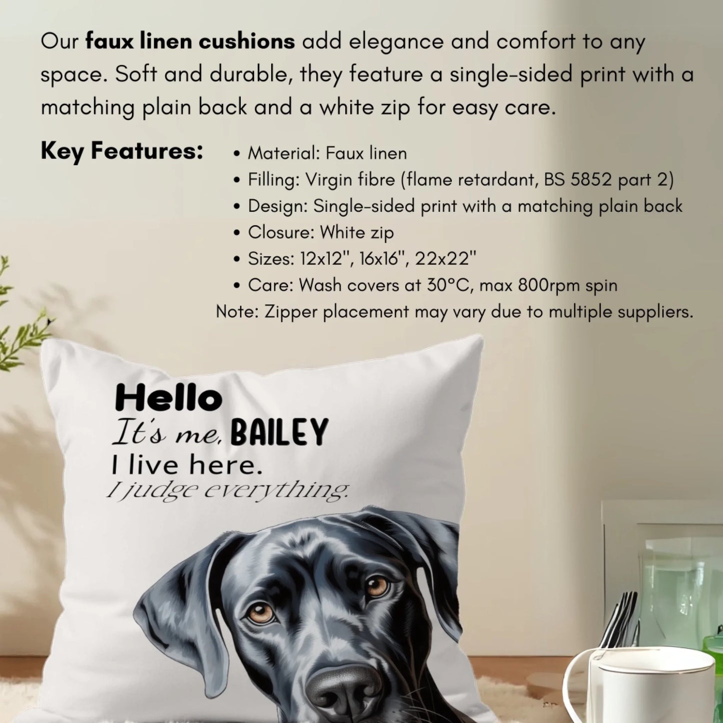 Product info dog-gift-cushion-uk