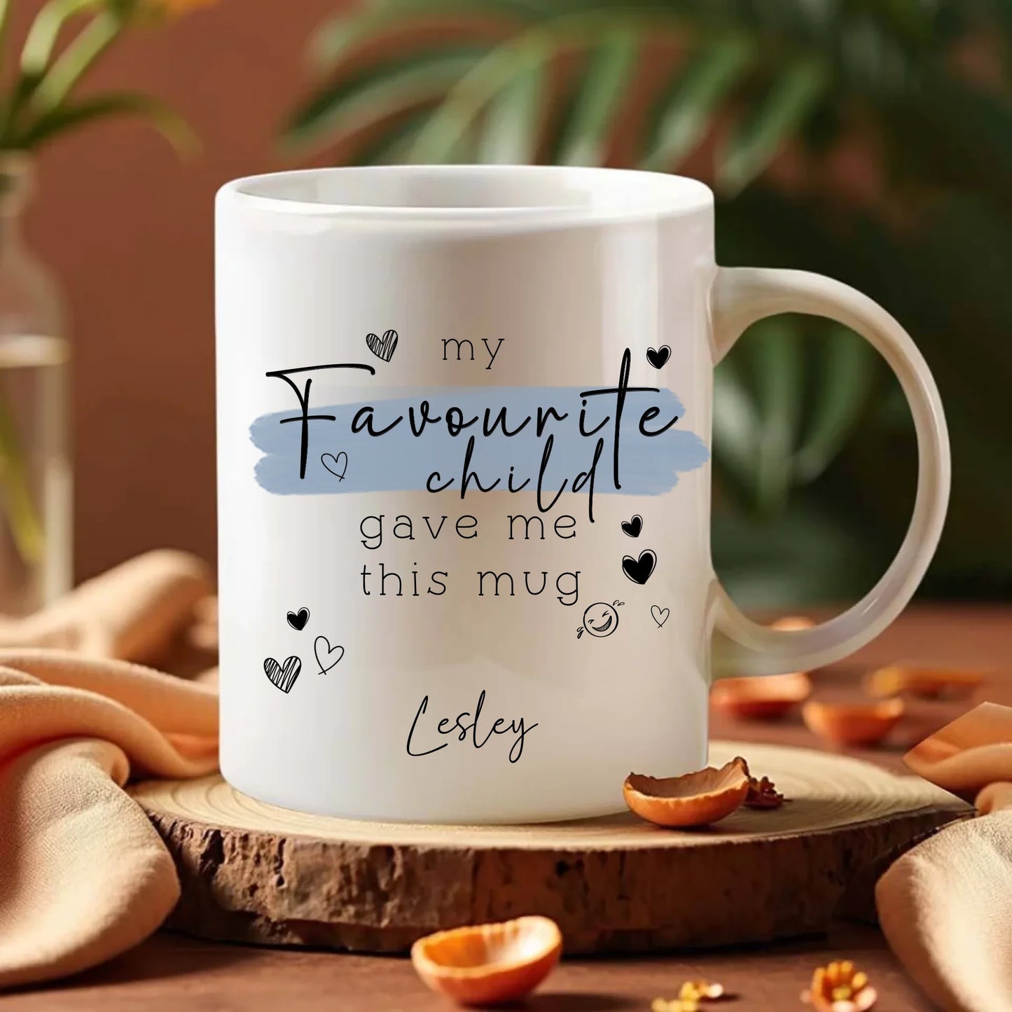 Humorous personalised mug UK