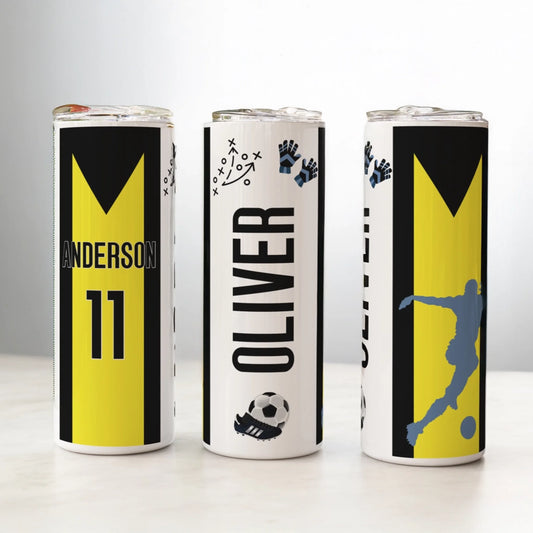 Custom football shirt tumbler Travel cup gift