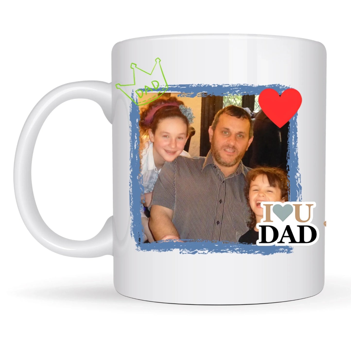 Best dad ever photo mug