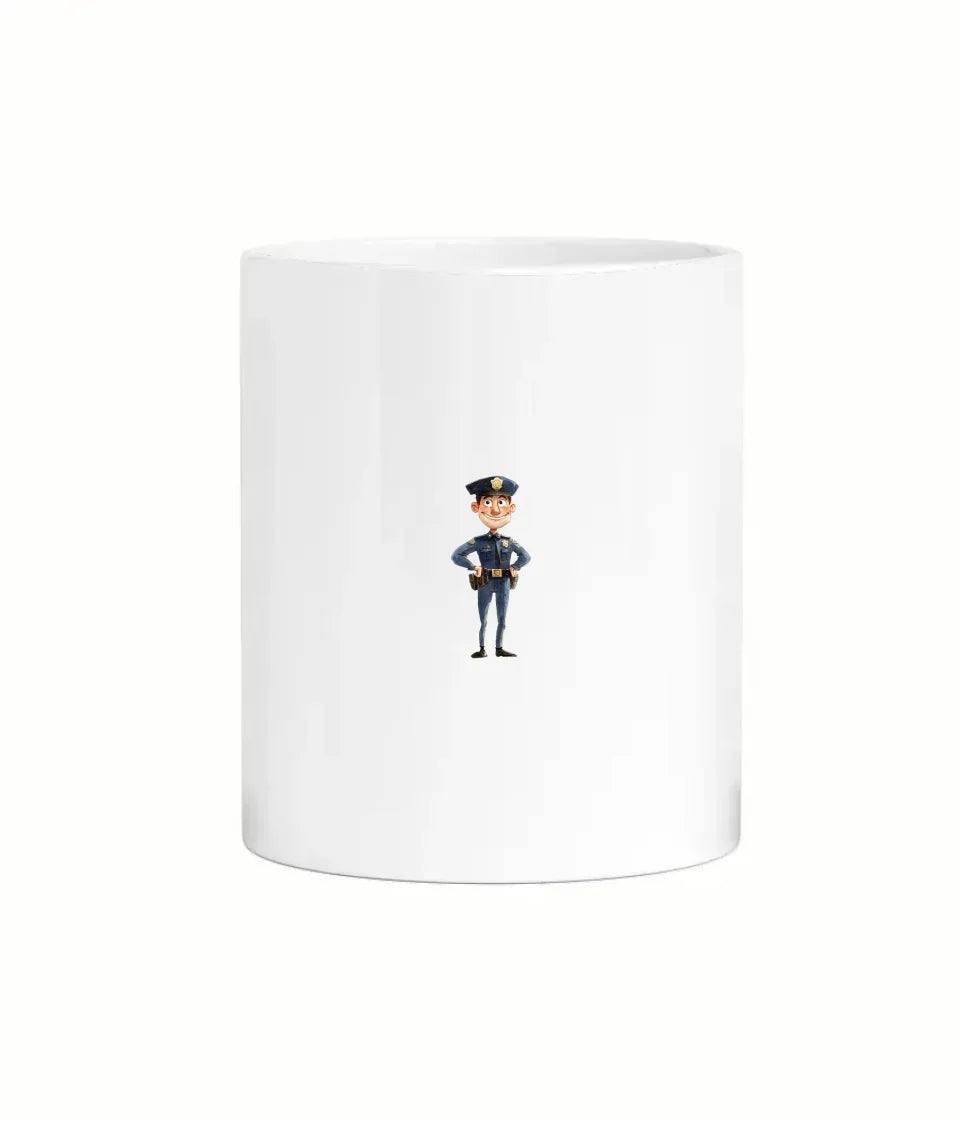 Mug for male police officers