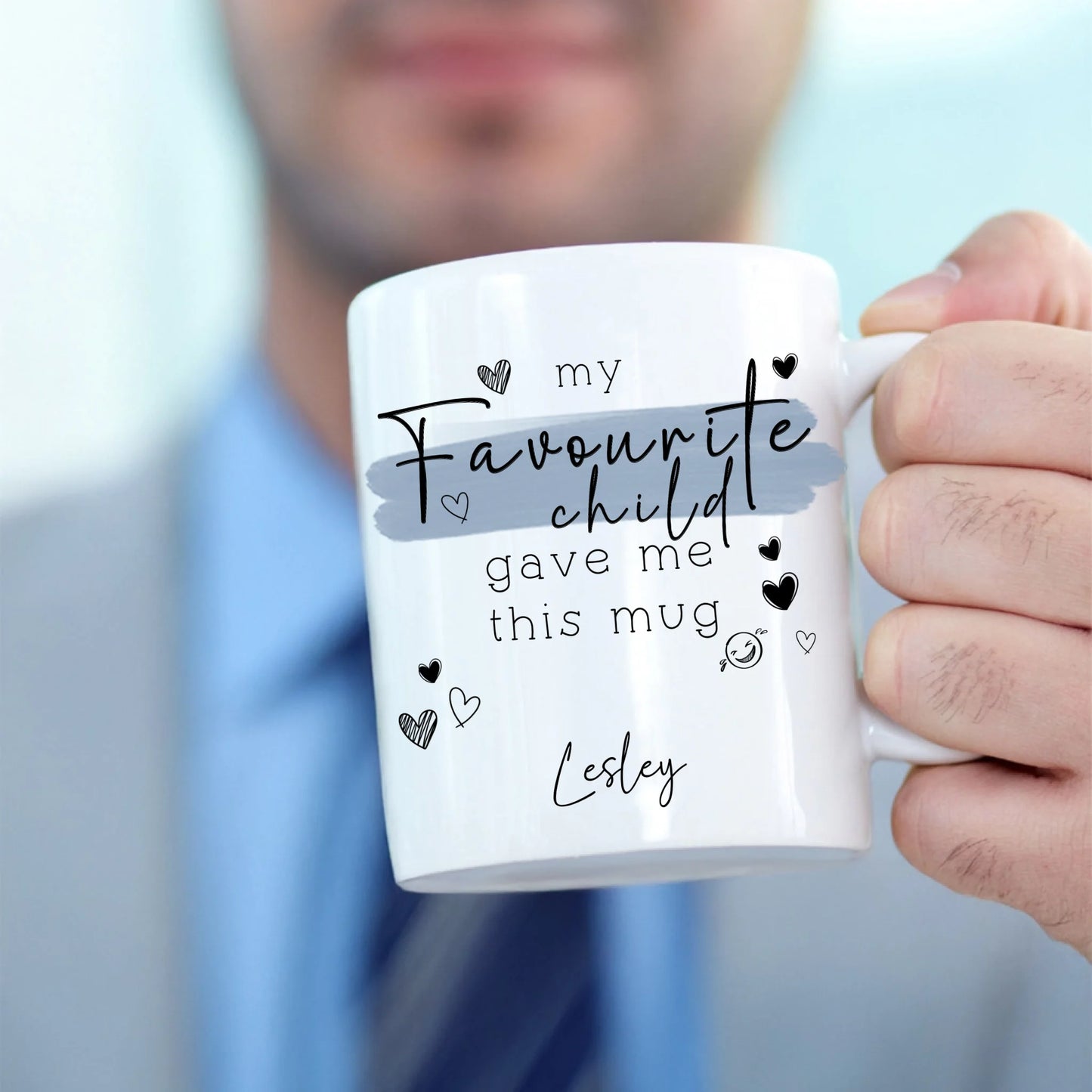 Personalised child gift mug