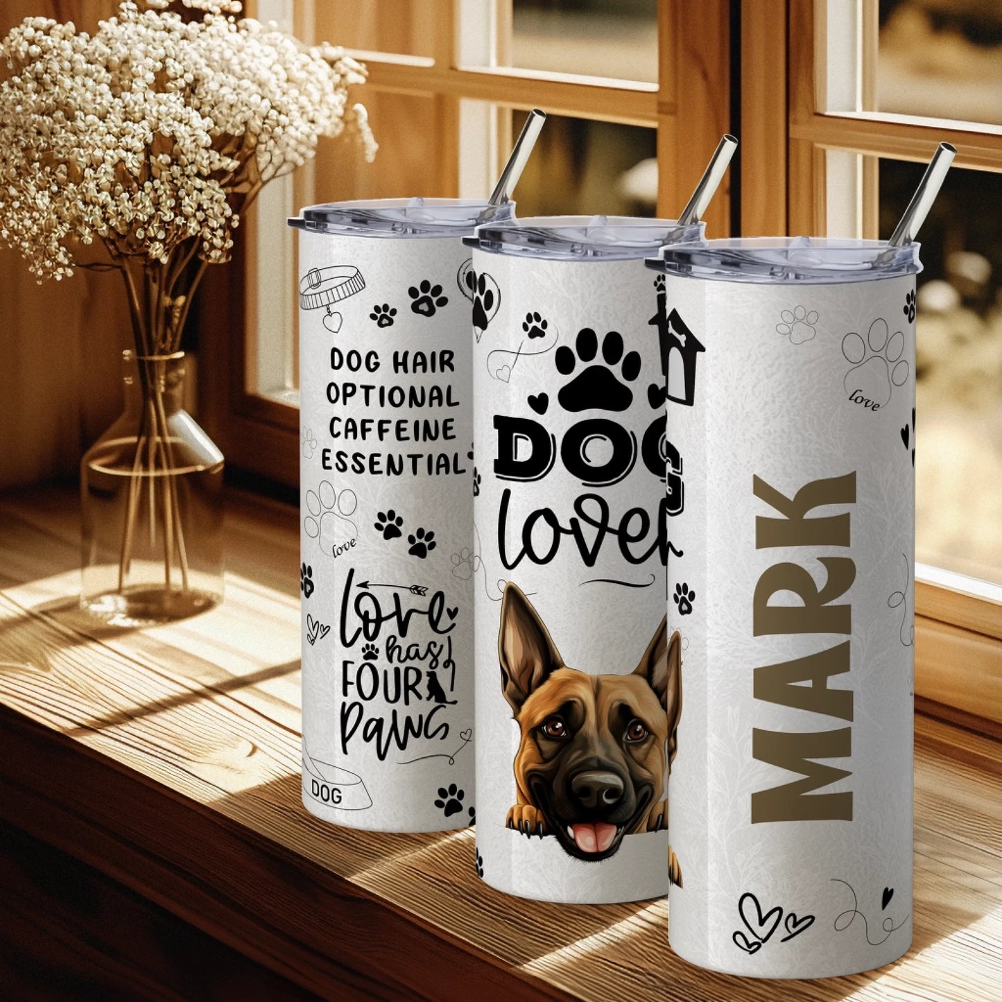 Personalised pet owner travel mug