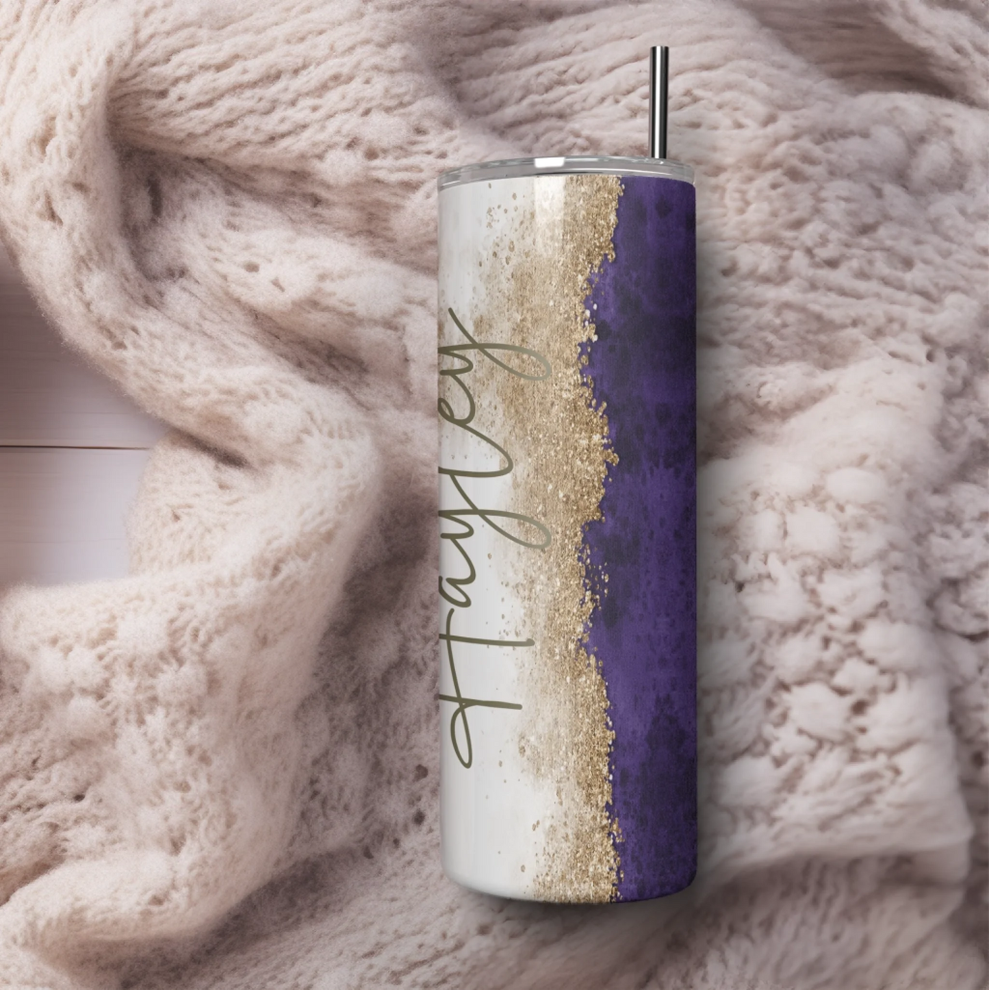 purple glitter sassy-gift-for-best-friend
