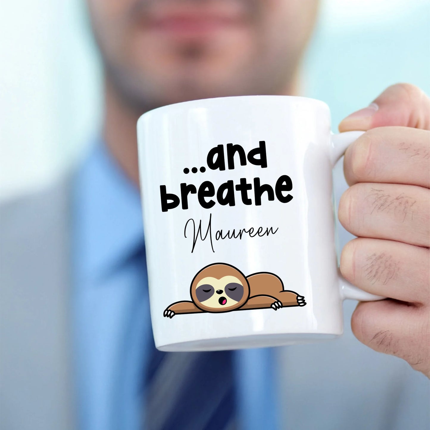 Work from home Ctrl Alt Delete mug