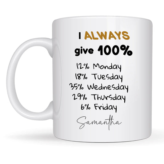 Personalised funny office mug