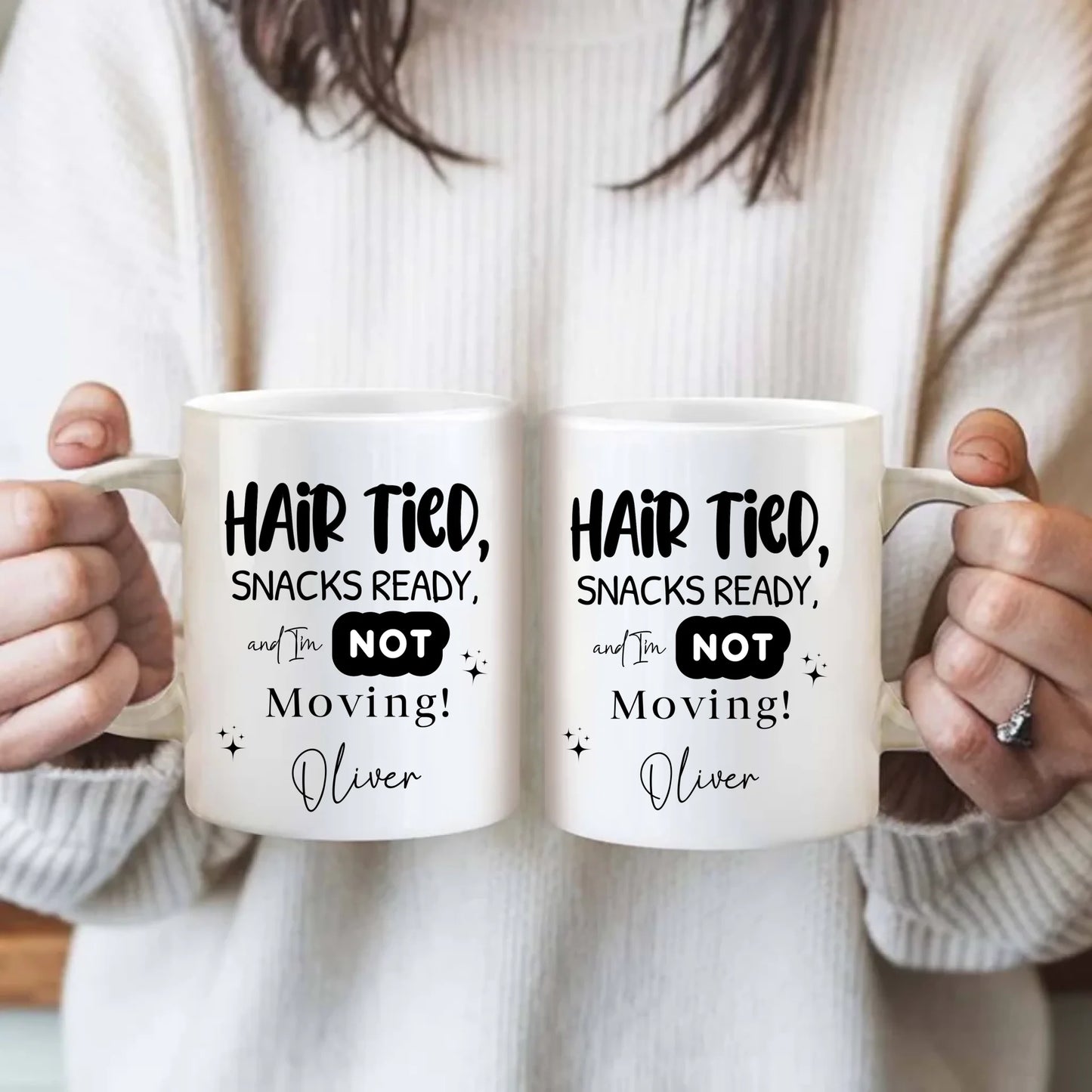 Funny snack lover gift mug for birthdays or Christmas
