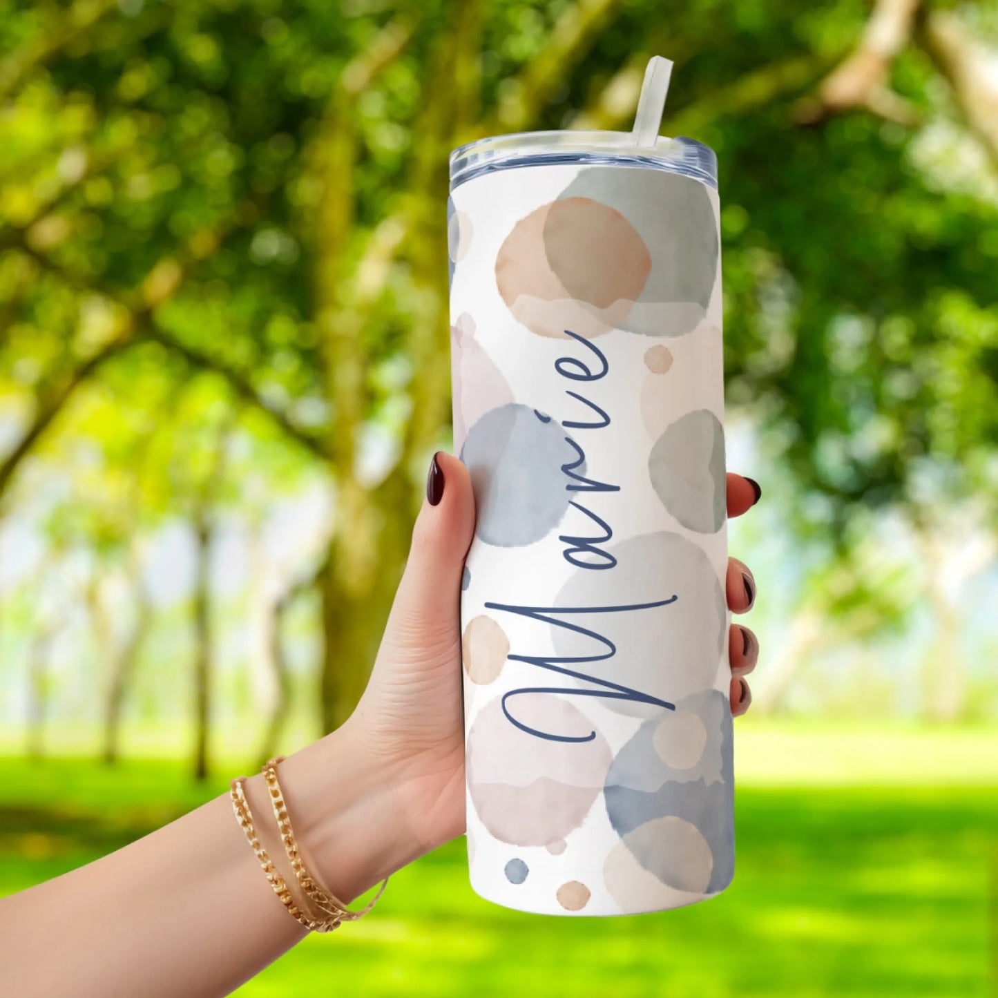 UK personalised travel bottle mug