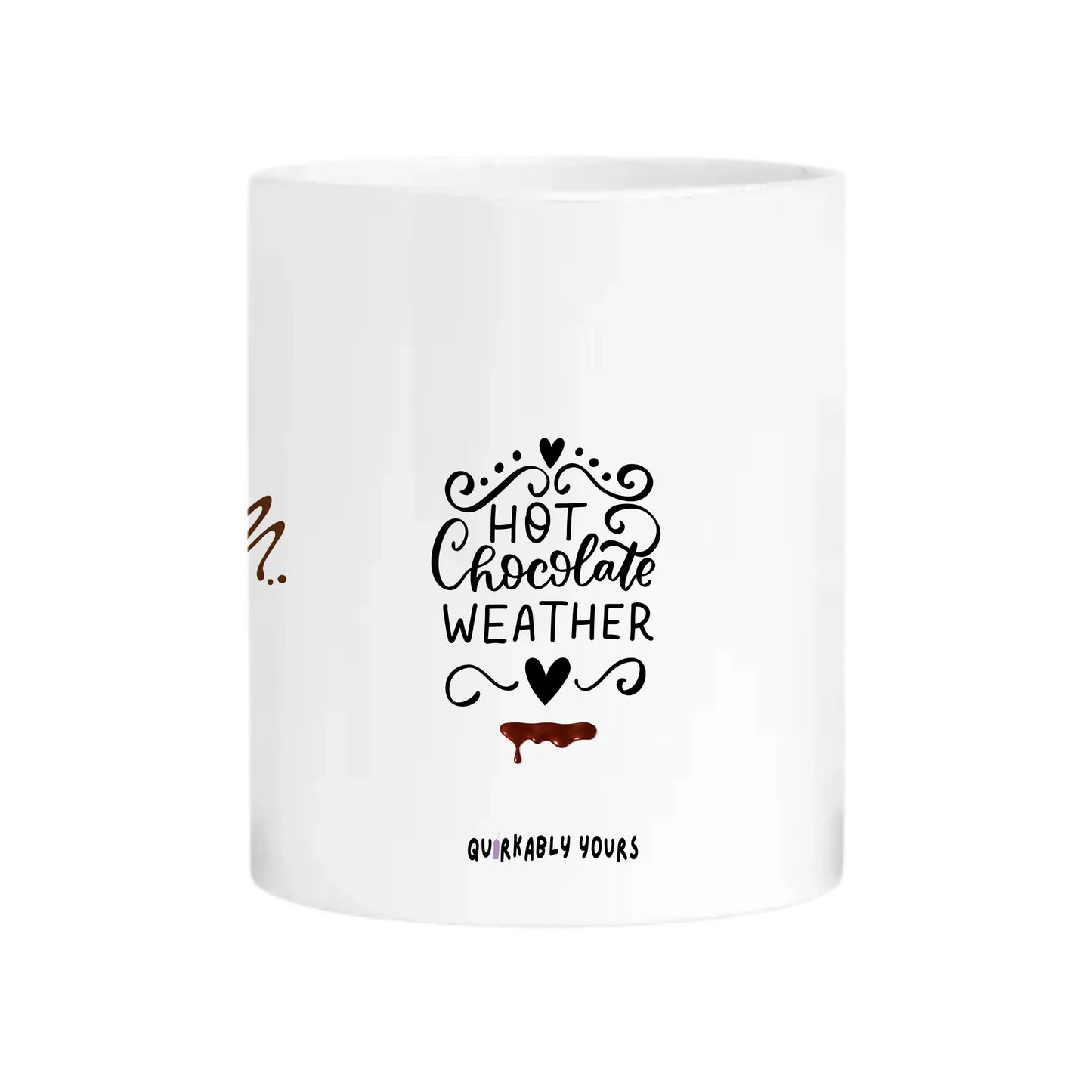 hot chocolate mug with name